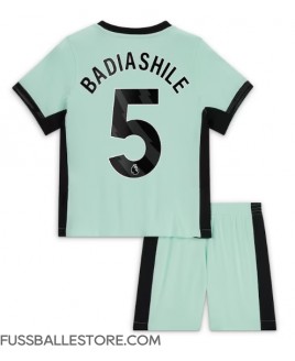 Günstige Chelsea Benoit Badiashile #5 3rd trikot Kinder 2023-24 Kurzarm (+ Kurze Hosen)